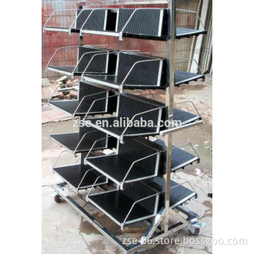 Antistatic Rack for pcb board/Hanging basket ESD PCB Storage trolley